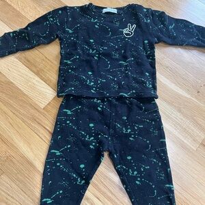 Little Mish Splatter Outfit